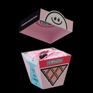 Medio Litro de Helado o Gelato Gelatino_2